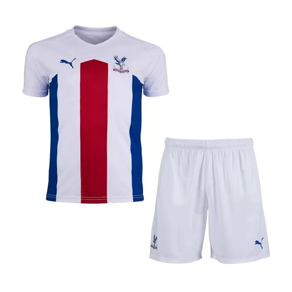 Camiseta Crystal Palace Replica Segunda Ropa Niños 2020/21 Blanco